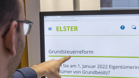Grundsteuerreform Elster Symbol