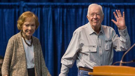Jimmy und Rosalynn Carter
