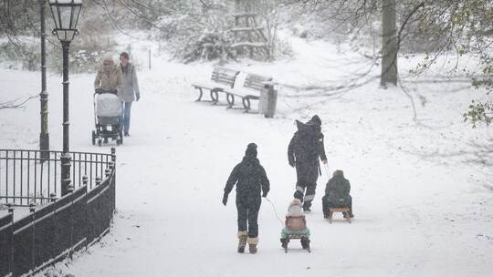 Winterwetter in Berlin