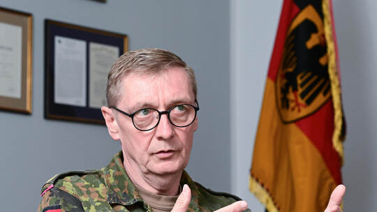 Befehlshabers Brigadegeneral Ansgar Meyer