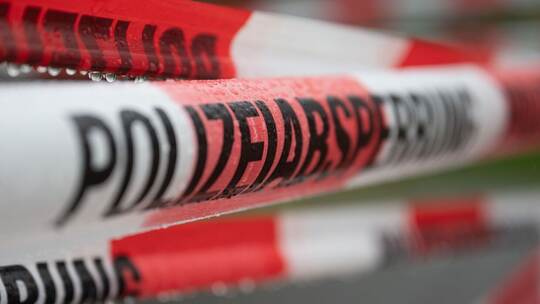 Polizeiabsperrung Polizeiabsperrung