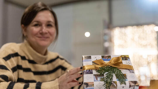 WSP Geschenke Einpackkurs Lisa