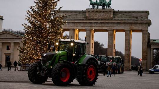 Protest der Landwirte