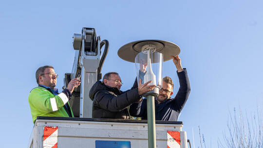 Büchenbronn neue LED Beleuchtung