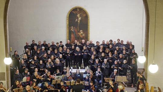 Katholische Kirche St. Bernhard. Weihnachtskonzert der Kantorei Maulbronn. Johann Sebastian Bach: "Weihnachtsoratorium". Leitung