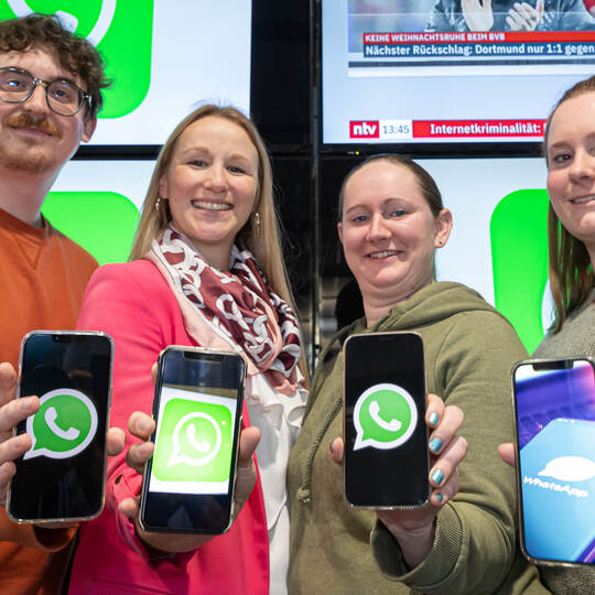 PZ auf WhatsApp