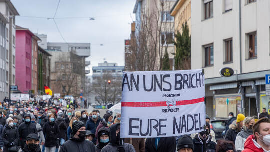 Samstagsdemo gegen Corona-Politik