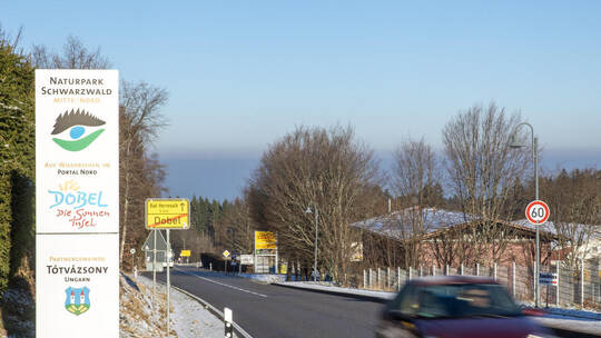 Dobel Ortsausgang Bad Herrenalb Netto