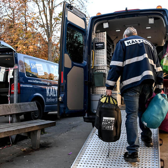 Kältehilfe zieht Bilanz - mehr Obdachlose in Berlin versorgt