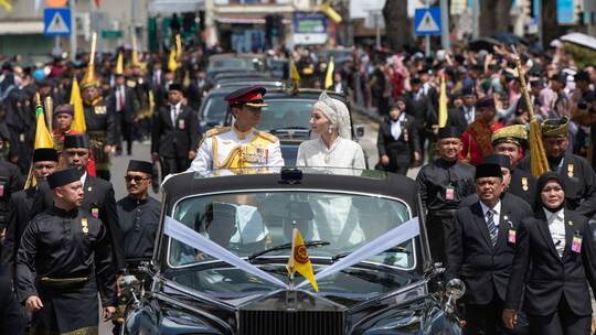 Prinz von Brunei feiert Hochzeit