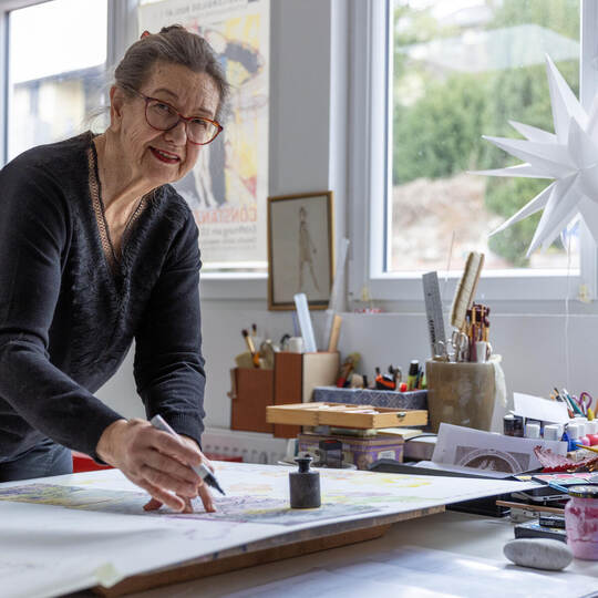 Atelierbesuch Constanze Raach