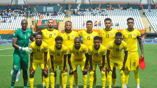 ABIDJAN, COTE D IVOIRE - JANUARY 19; Mozambique during the TotalEnergies Caf Africa Cup of Nations (Afcon 2023) match be