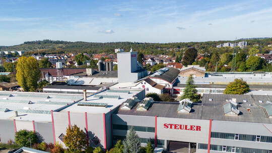 Steuler Fliesen Mühlacker Luftbild