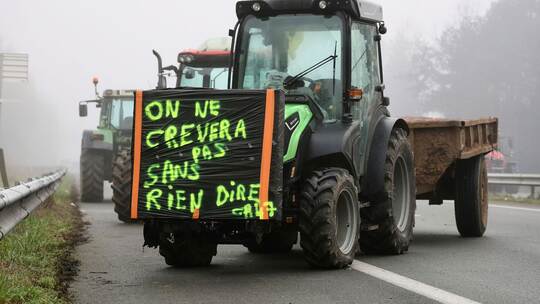 Bauernprotest - Frankreich
