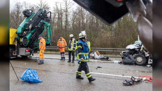 Tödlicher VU A8 West