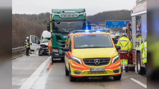 Tödlicher VU A8 West