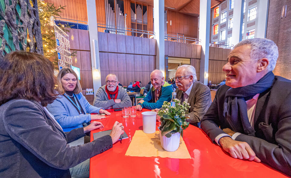 Vesperkirche MiN Gespräch Azubis