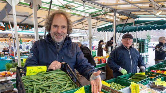 Wochenmarkt Besucherrückgang