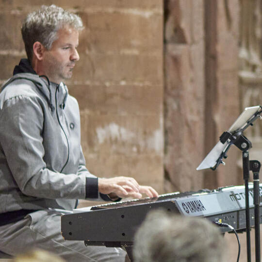 Vernissage Werte-Ausstellung "Was bleibt" in der Schlosskirche.