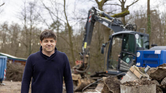 Umbau Wildpark Baustelle