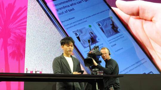 Jerry Yue auf der MWC