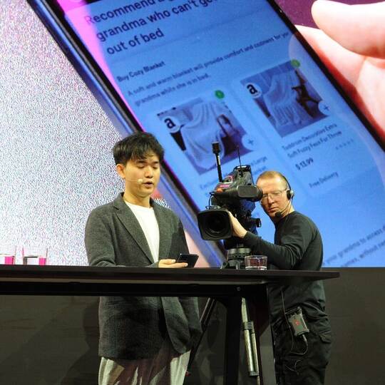Jerry Yue auf der MWC