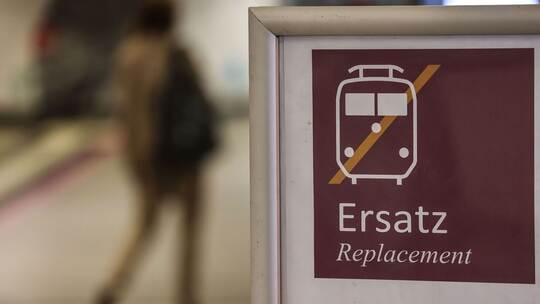 Bahnsperrung im Ruhrgebiet Bahnsperrung im Ruhrgebiet