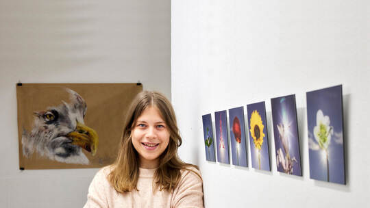 Anna Eickhoff "Lebenskunst" in der KF Galerie.