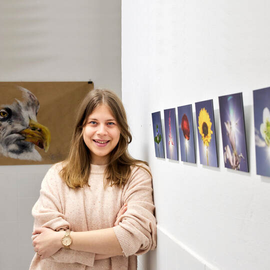 Anna Eickhoff "Lebenskunst" in der KF Galerie.