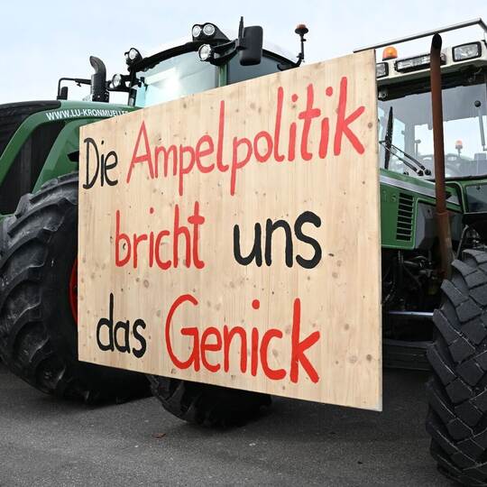Bauernproteste - Stuttgart
