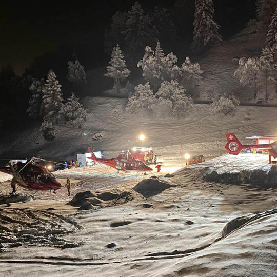 Leichen von fünf Skitourengängern in der Schweiz gefunden
