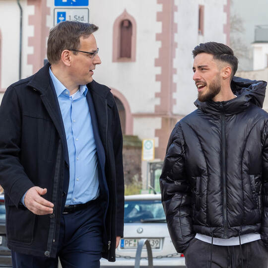 Mario Novembre und Erik Schweickert