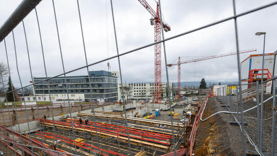 Baustelle Parkhaus Siloah