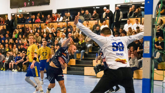 TSV Heiningen vs. HC Neuenbuerg, Handball Oberliga BW, Aufstiegsrunde