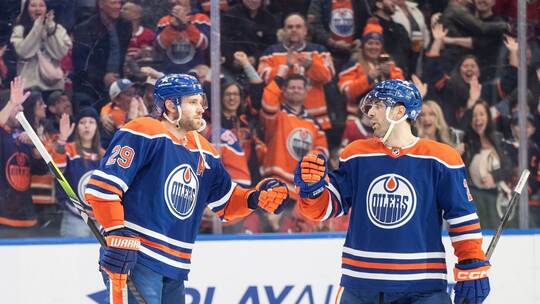 Draisaitl und Bouchard