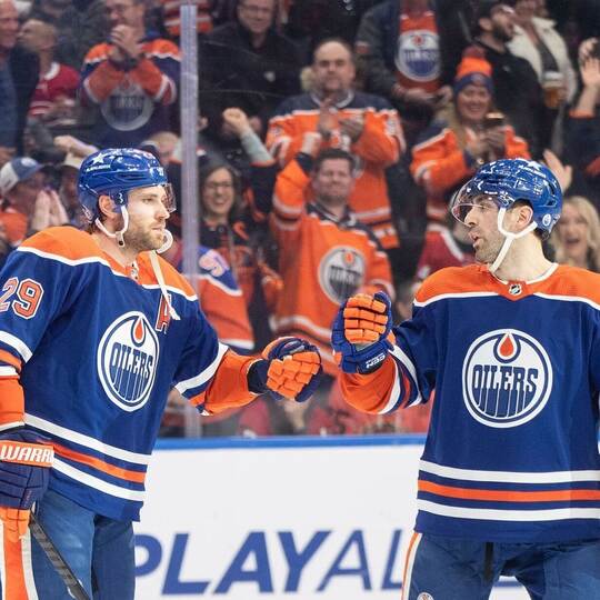 Draisaitl und Bouchard