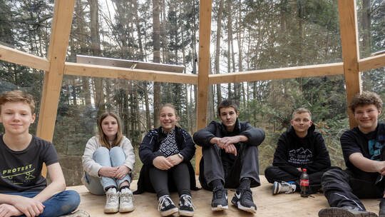 Baumhaus Einweihung Dobel