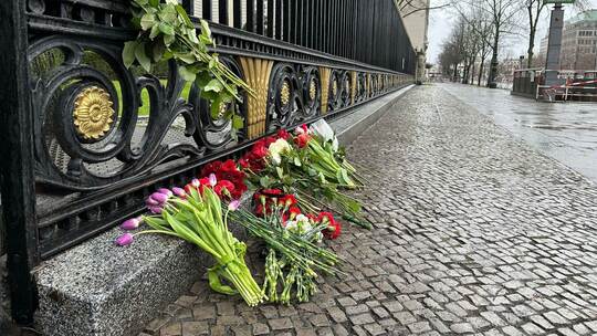 Nach dem Anschlag in Moskau - Trauer in Berlin