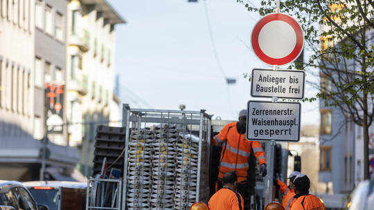 Sperrung Zerrennerstraße