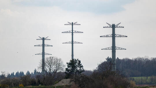 Strommasten Kieselbronn
