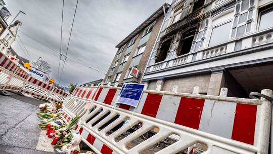Nach Brand in Solingen Nach Brand in Solingen