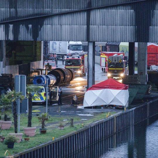 Toter am Hafen Dortmund