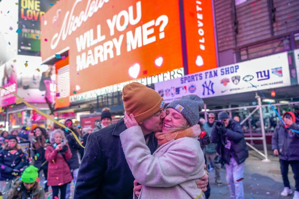 Valentinstag in New York Valentinstag in New York