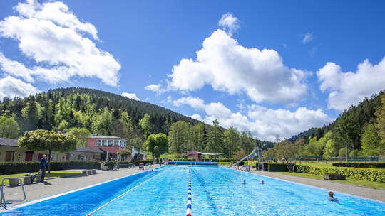 Calmbach Waldfreibad Wiedereröffnung