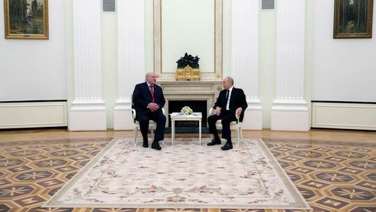 Putin + Lukaschenko
