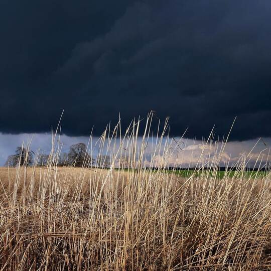 Gewitter und Sonne im Süden