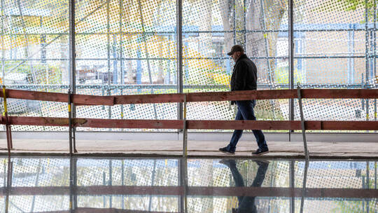 Richtfest Hallenbad Huchenfeld