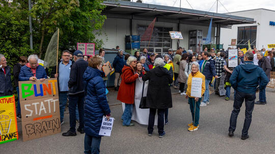 Eisingen Protest gegen AfD