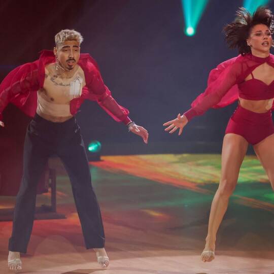 Tony Bauer und Anastasia Stan