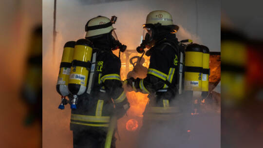Großübung Feuerwehr Arlinger Tunnel